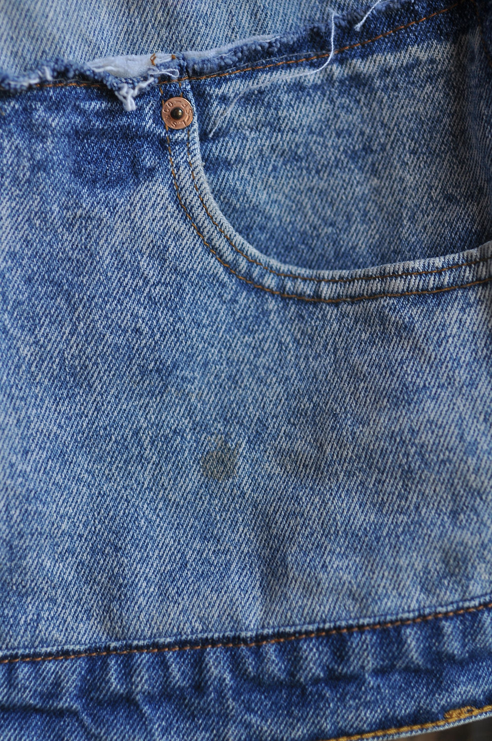 Thumbnail: Vintage OOAK Patchwork Denim Levi’s Jacket | M