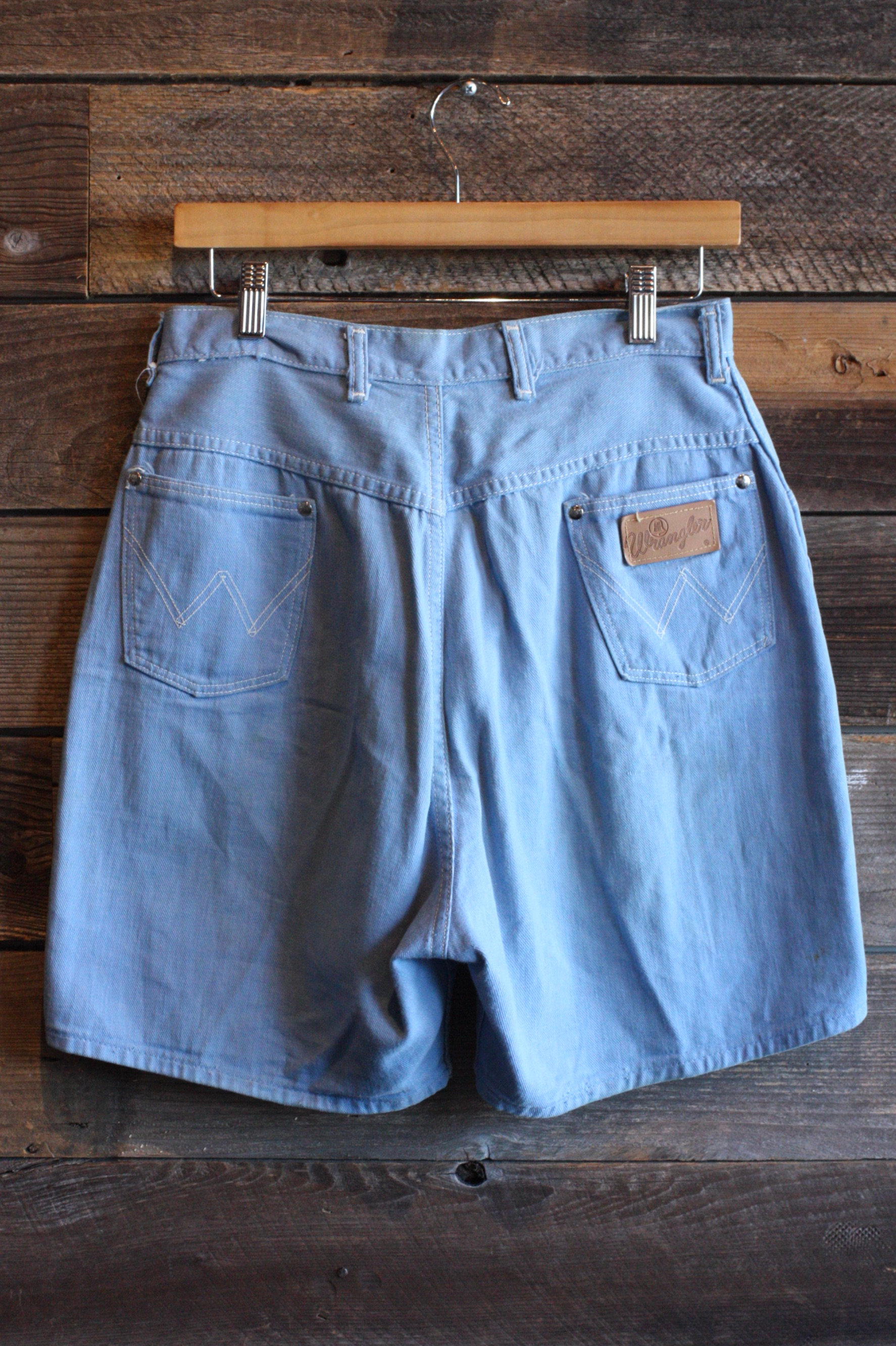60s denim shorts