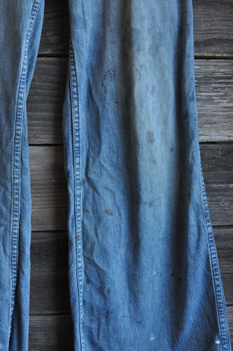 speciall! 40s〜50s usnavy denim trousers Vintage 40s 50s USN Sailor Naval Denim Dungarees / Jeans | 31x31