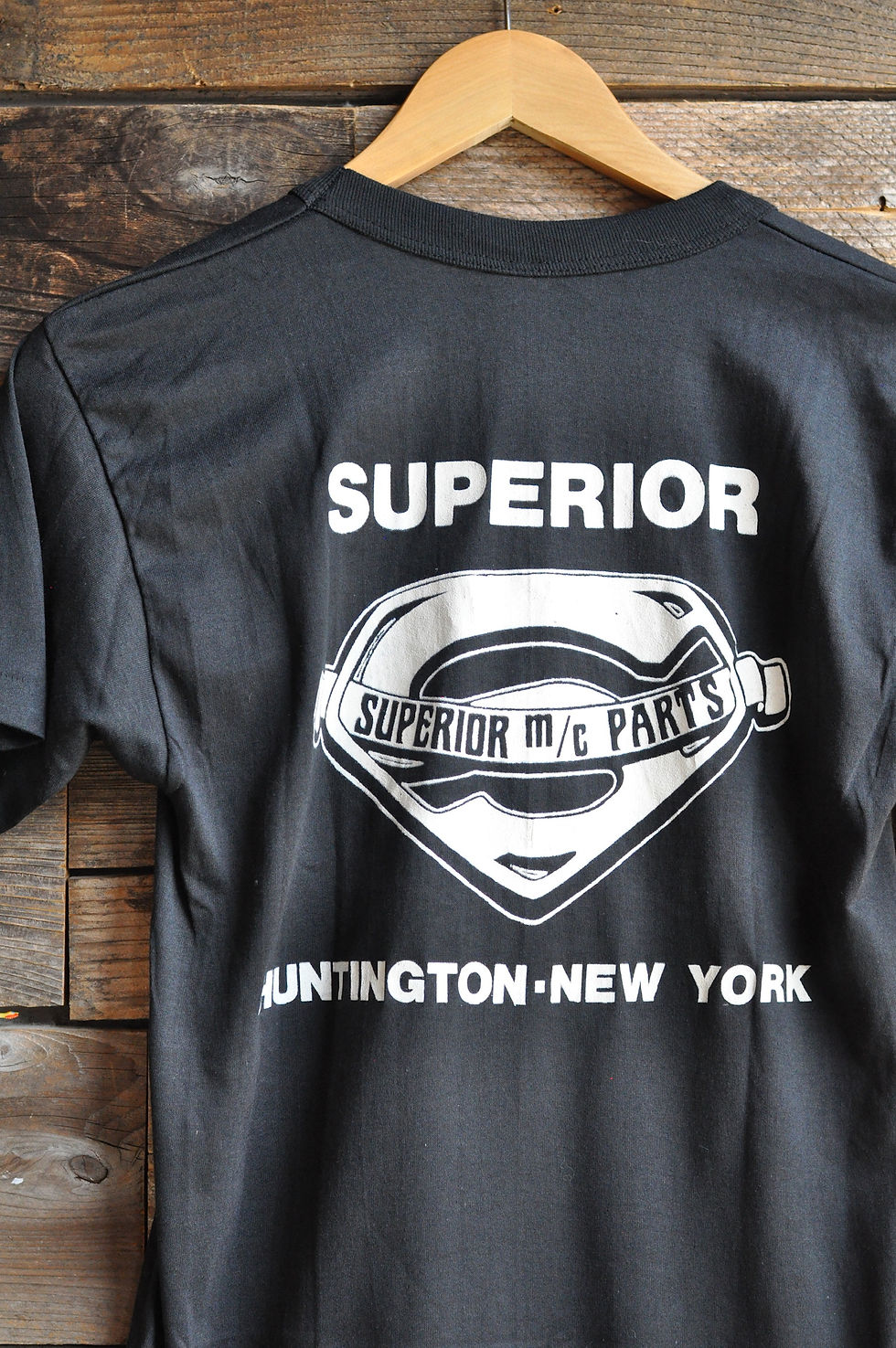 Thumbnail: Vintage Genuine Superior Jugs Motorcycle Parts Biker Tee | S