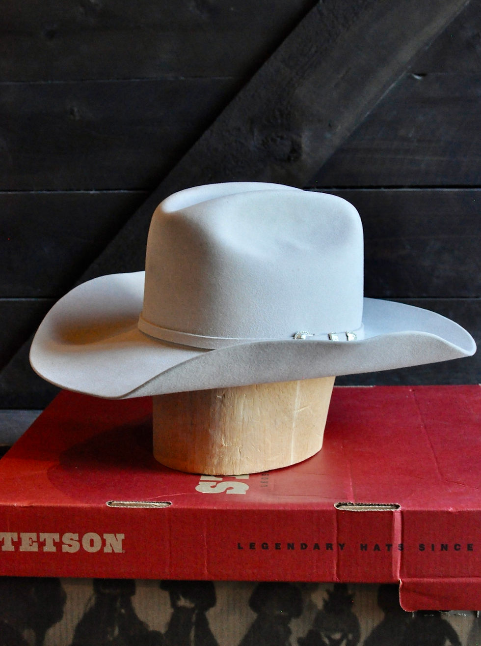 Thumbnail: Vintage 10x Stetson Cowboy Hat | 7 1/8