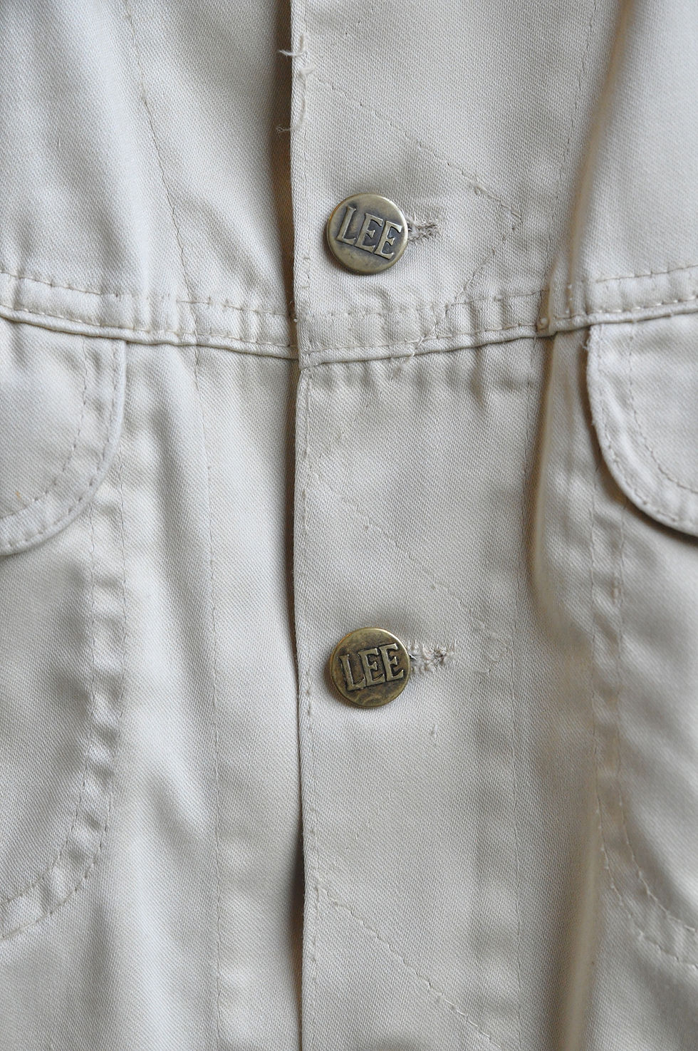 Thumbnail: Vintage 60s 70s Lee Westerner 101-J Satin Like Cotton Jacket | S