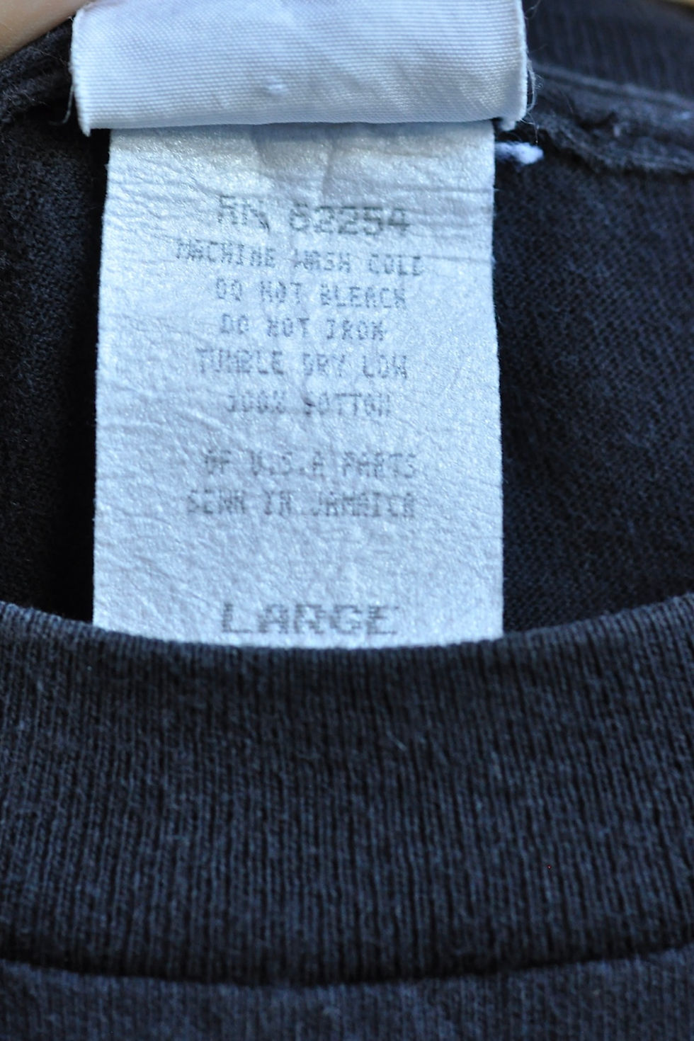 Thumbnail: 100% cotton, care label