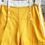 Thumbnail: Deadstock Vintage 1940s Yellow Front Fall Double Side Button Shorts | 27-32”
