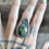 Thumbnail: Vintage Sterling Silver Turquoise Ring