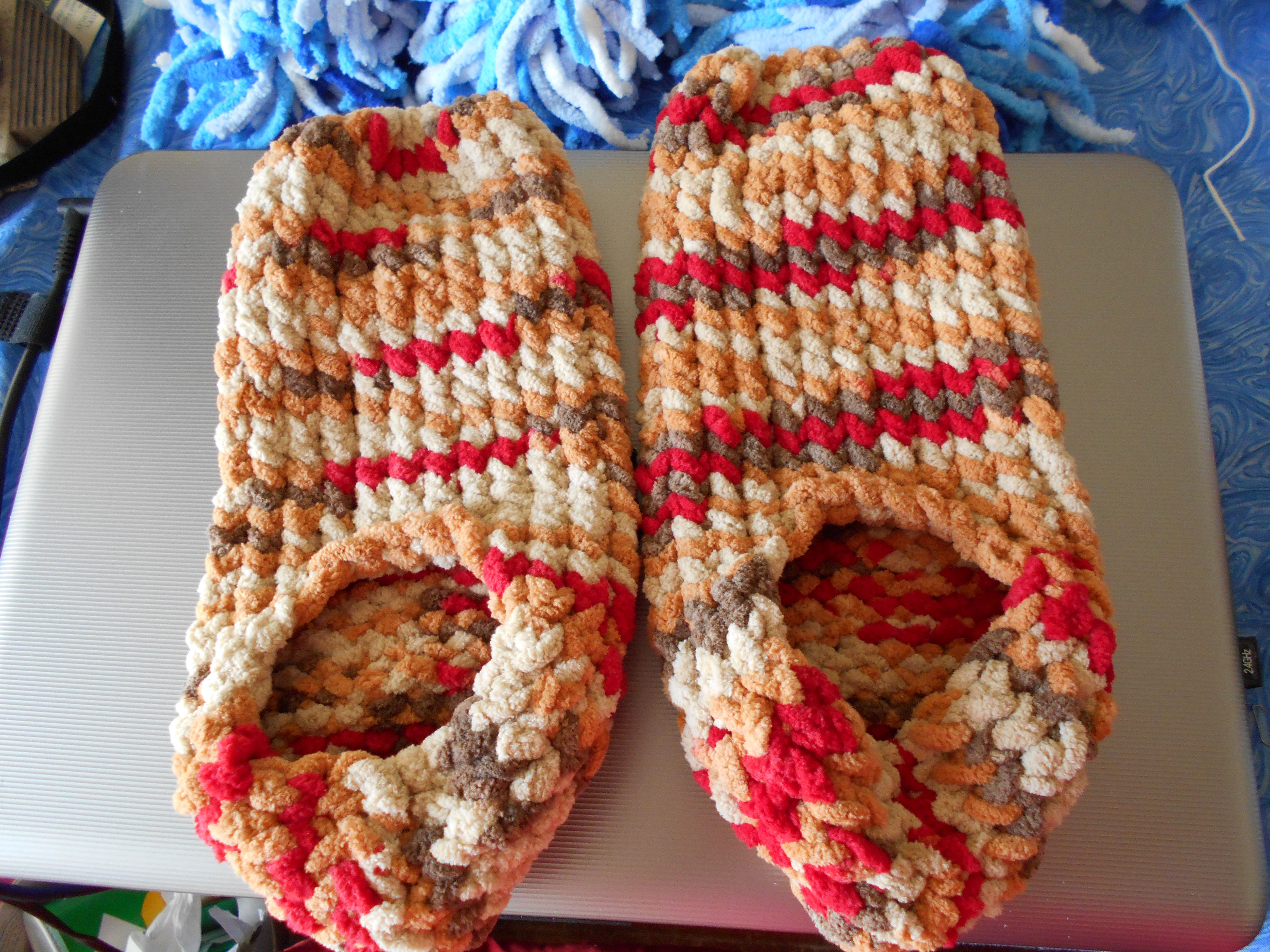Fall-Themed House Slippers