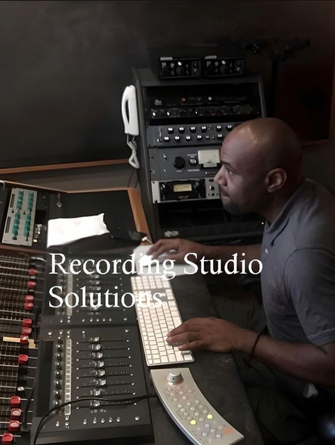 intense recording session in hardware based nyc studio
