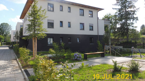 Neubau einer Wohnanlage mit 55 Wohneinheiten und Tiefgarage in München/ Oberföhring