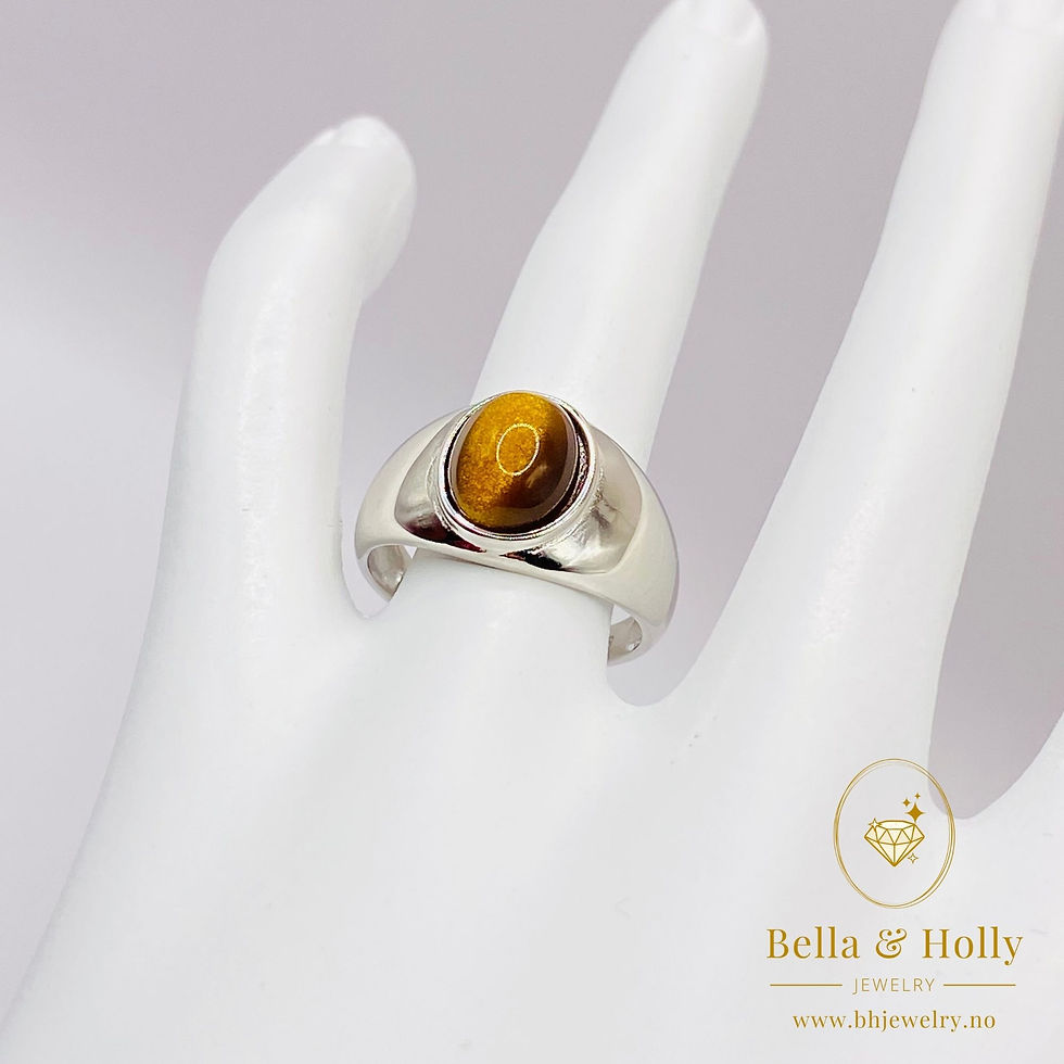 Thumbnail: Aurelius Tiger’s Eye Ring – 925 Sterling Silver