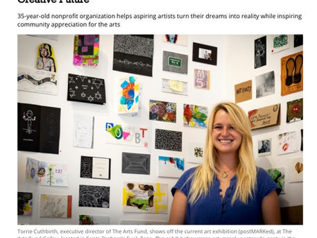 The Arts Fund Paints the Way Toward a Creative Future, Noozhawk 2018