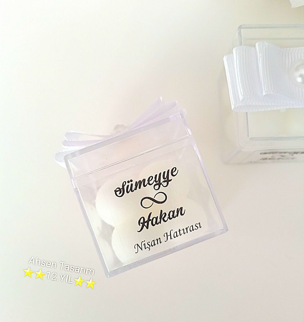 Bubble Mum Nikah & Nişan Hediyelik 