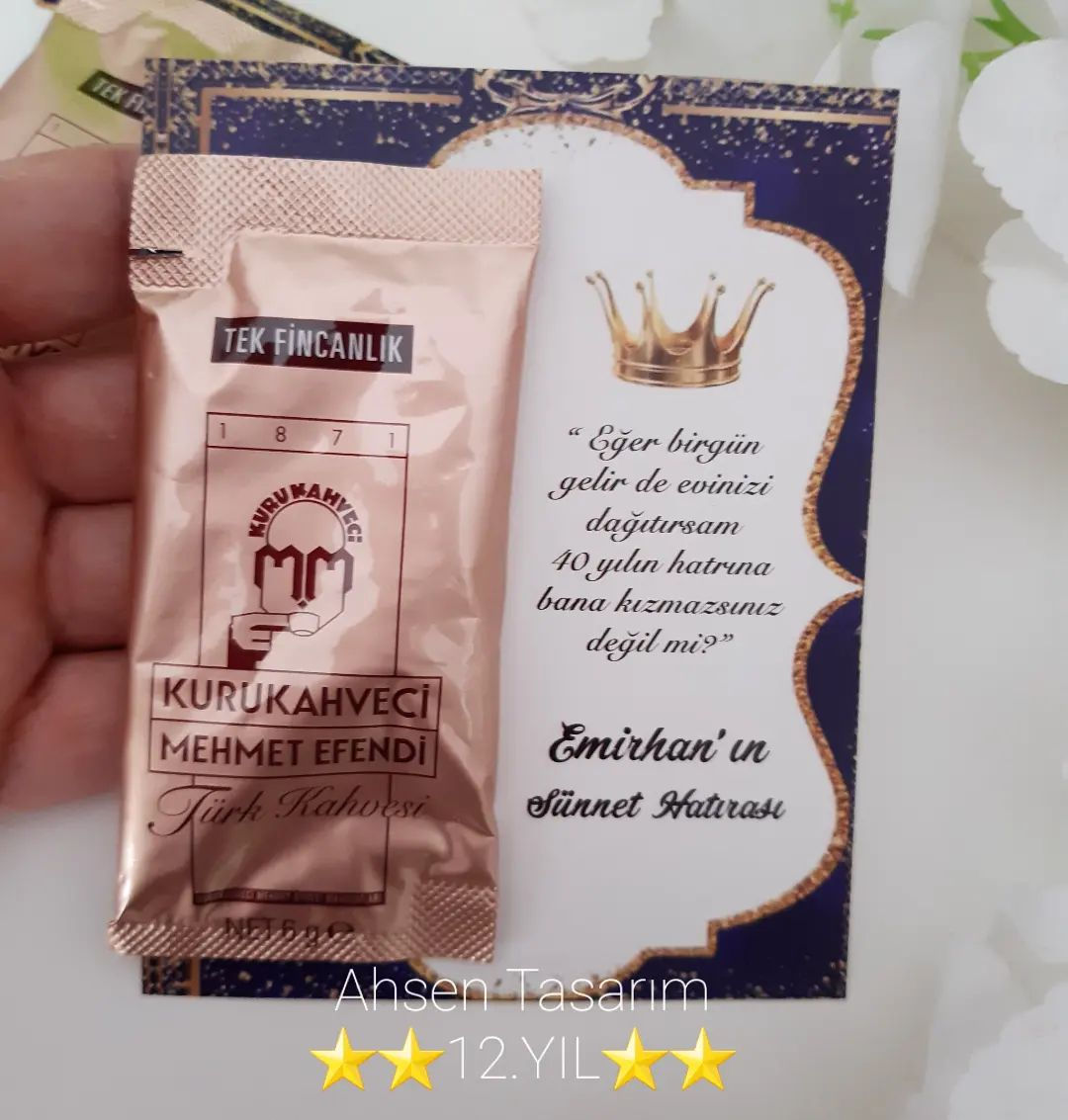 Kahve Paketi Sünnet Hediyelik
