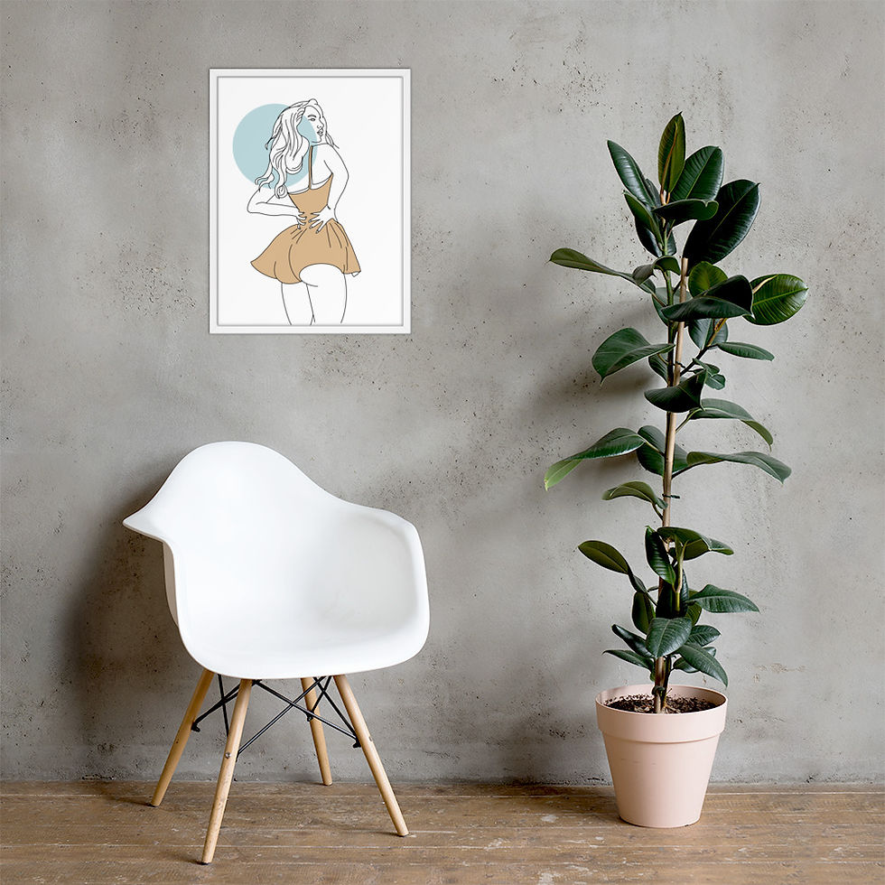 Thumbnail: Framed poster