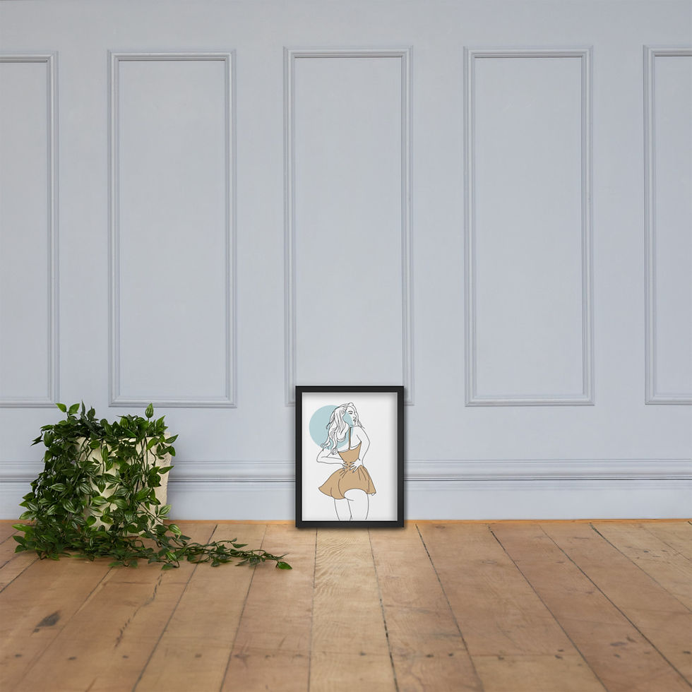 Thumbnail: Framed poster