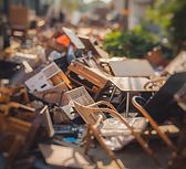 Dumpster rental for furniture disposal in El Paso – sofas, mattresses, and bulky items.