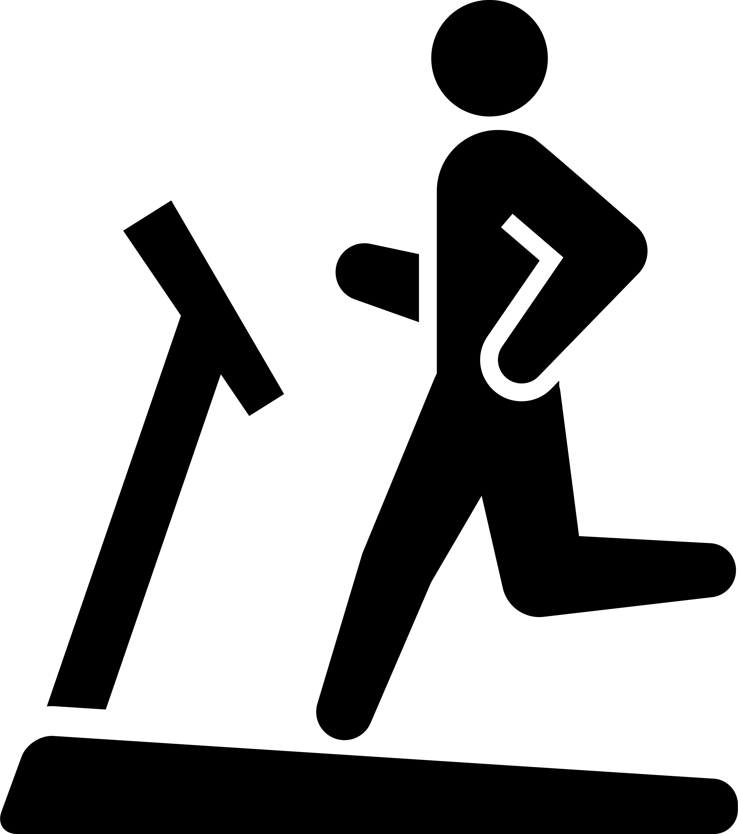 運動しているイラスト