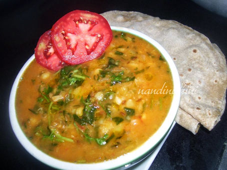 Dal Methi Palak