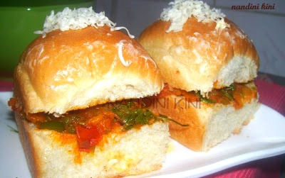 Cheese Masala Pav