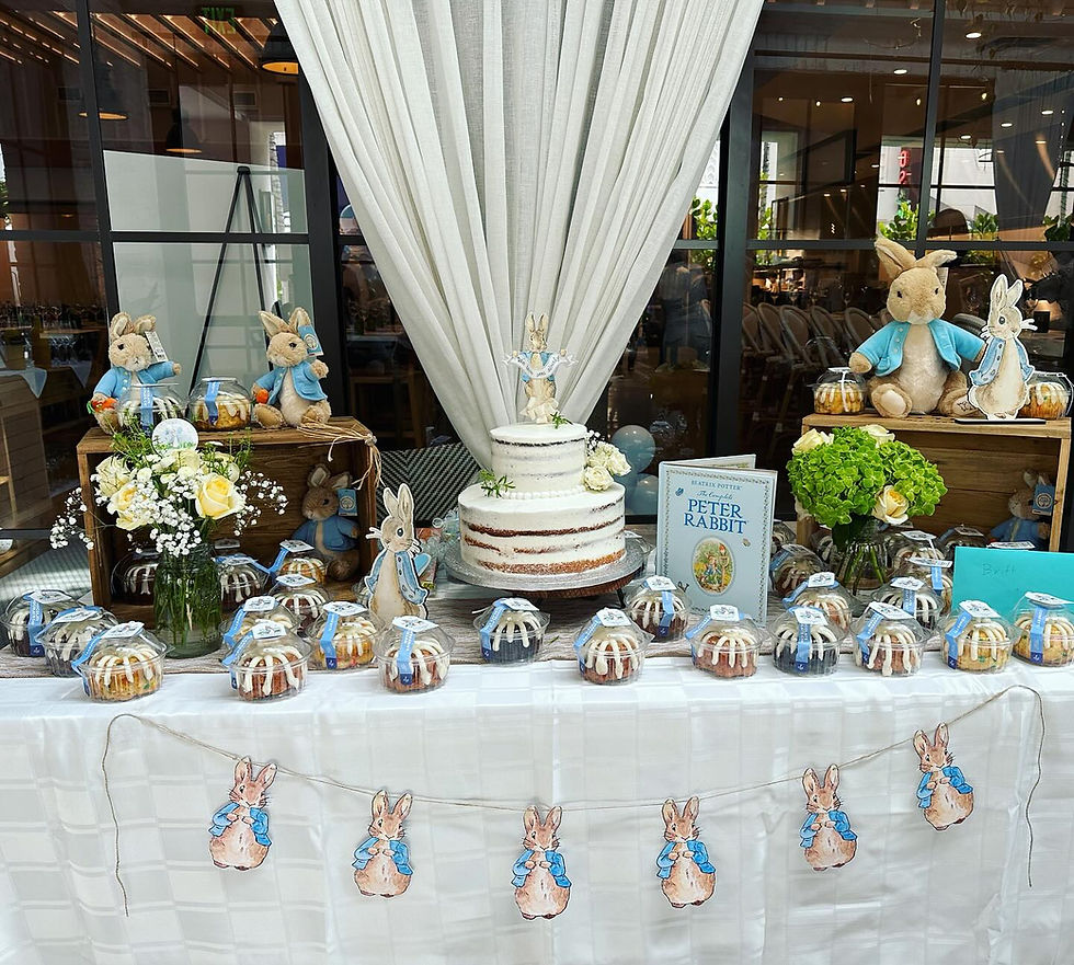 baby shower custom themes