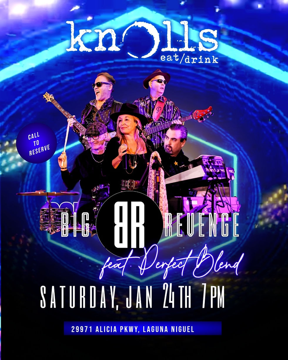 Big Revenge rocks the OC at Knoll's!