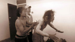 Silent Yellow Sky Pre-Sent Purple Reign, Java Indonesia Performance, Installation Strangers on a S