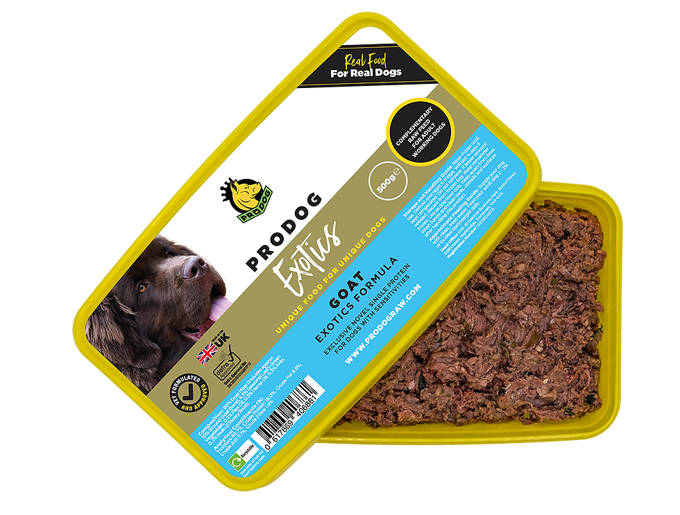 Pro Dog Exotic Range 500g Single Protein Raw Dog Food