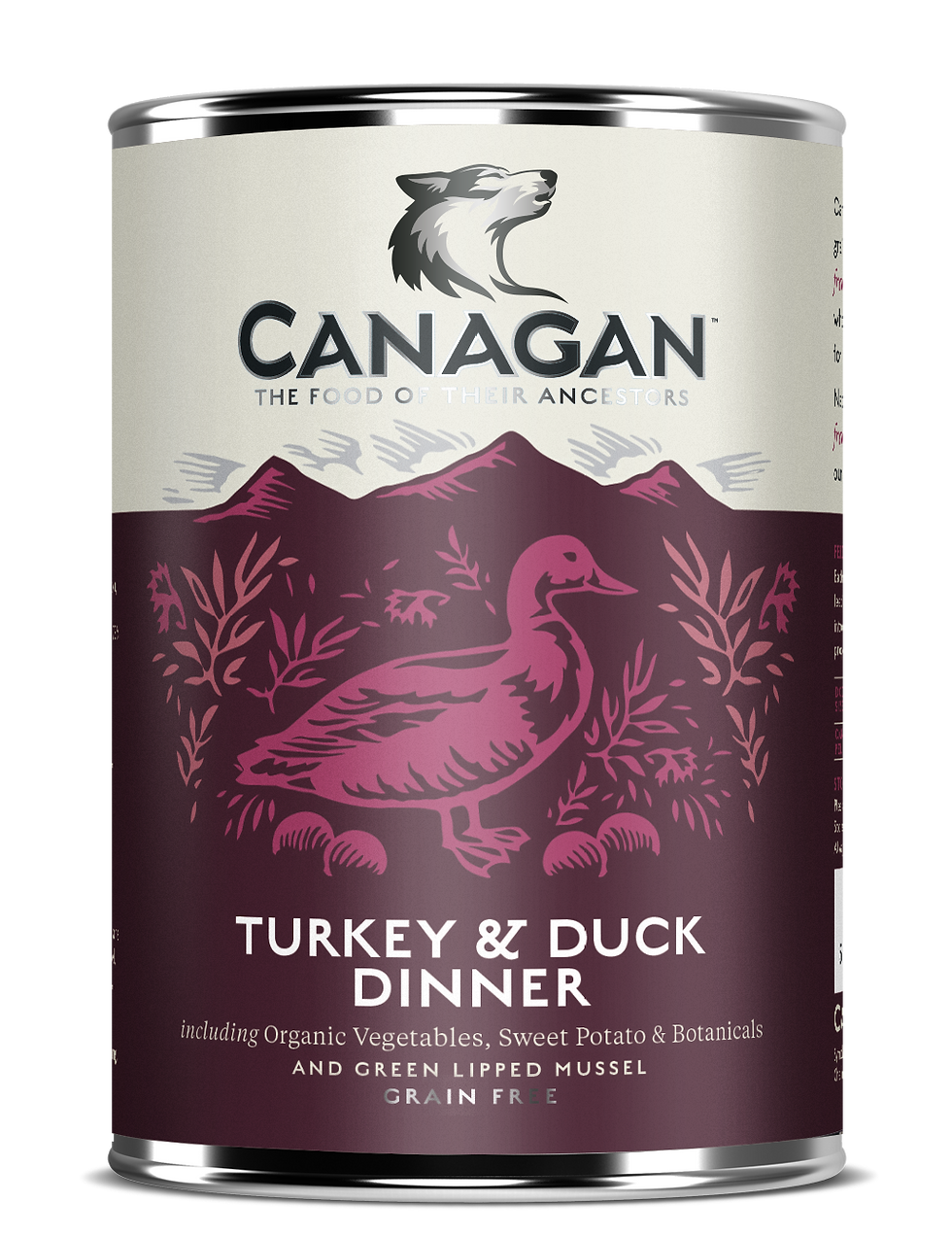 Thumbnail: Canagan Dog Food Tins Turkey & Duck