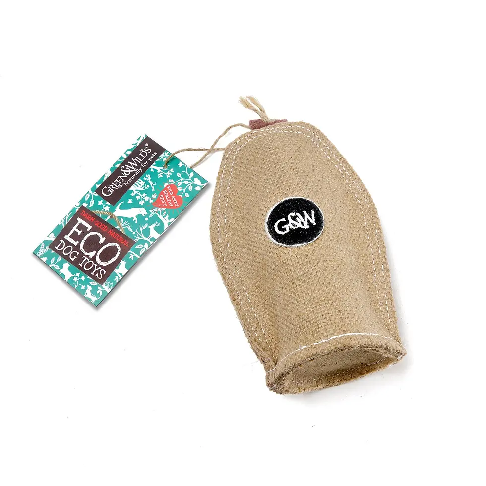 Green & Wilds Crinkler Dog Toy