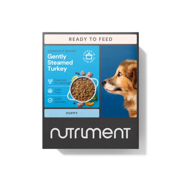 Thumbnail: Nutriment Gently Steamed Single Protein Turkey Puppy