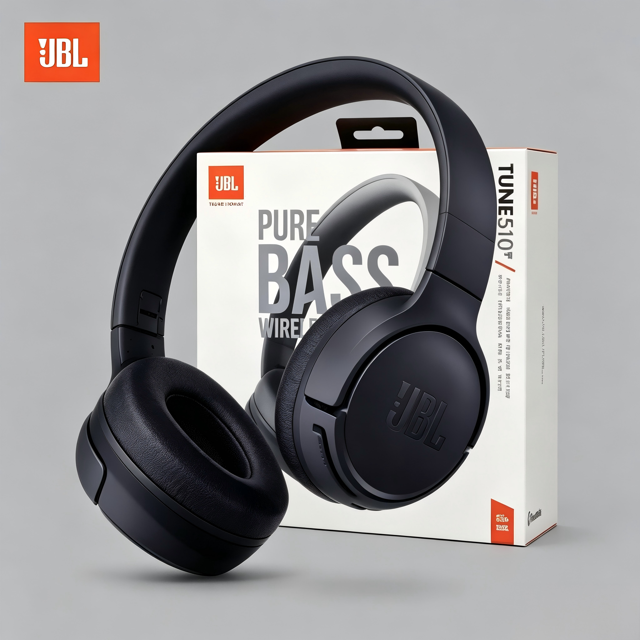 JBL Tune 510 BT Wireless Bluetooth headphones Fast Charge Long Battery Life Port