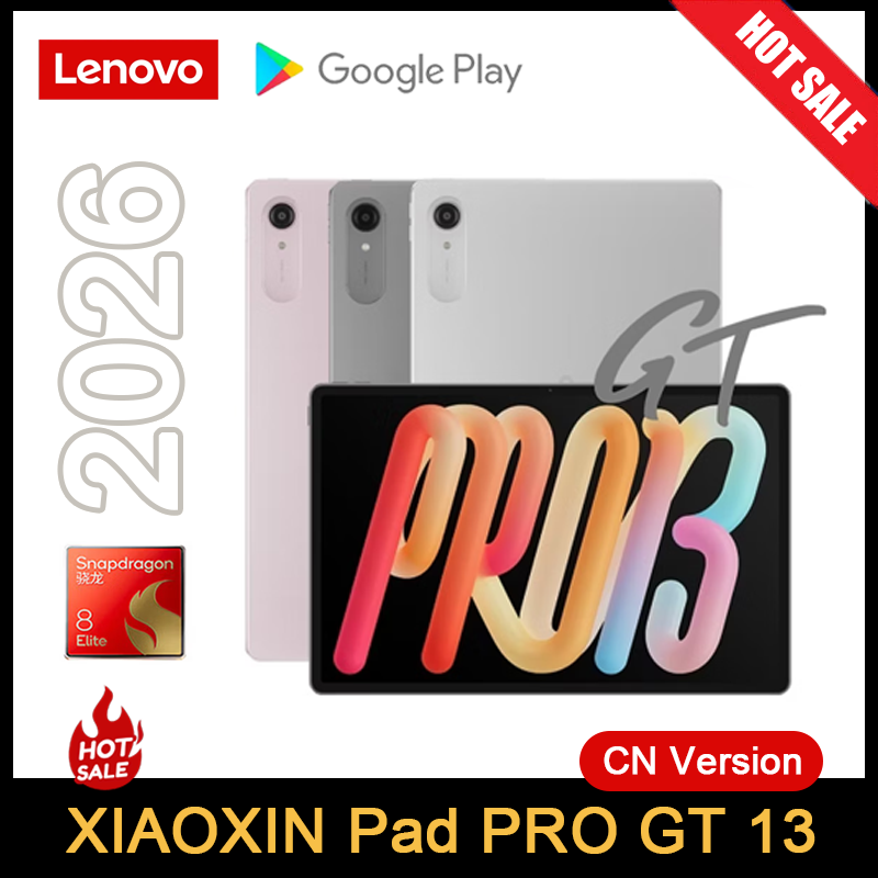 Lenovo Xiaoxin Pad Pro GT 13 Tablet Snapdragon 8 Elite 13" 144Hz 3.5K LCD Dis