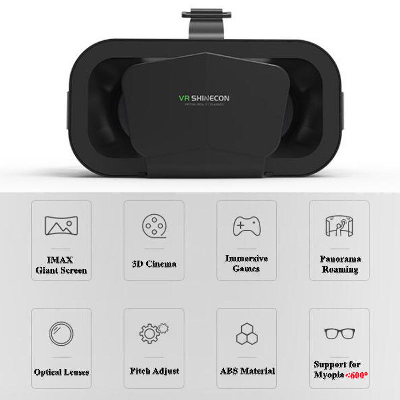 Thumbnail: Original G10 IMAX Giant Screen VR Glasses 3D Virtual Reality Box Google Cardboar