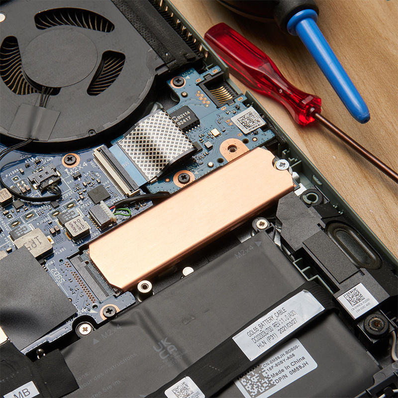 Thumbnail: Hanche Notebook Heat Sink 2242 M.2SSD Copper Heat Sink Vest 2280 Solid State Dri