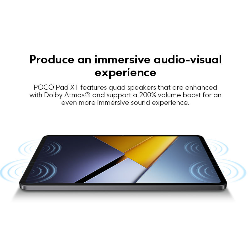 Thumbnail: NEW POCO PAD X1 Global version Tablet 11.2" 3.2K 144Hz Eye-care Display Snapdrag