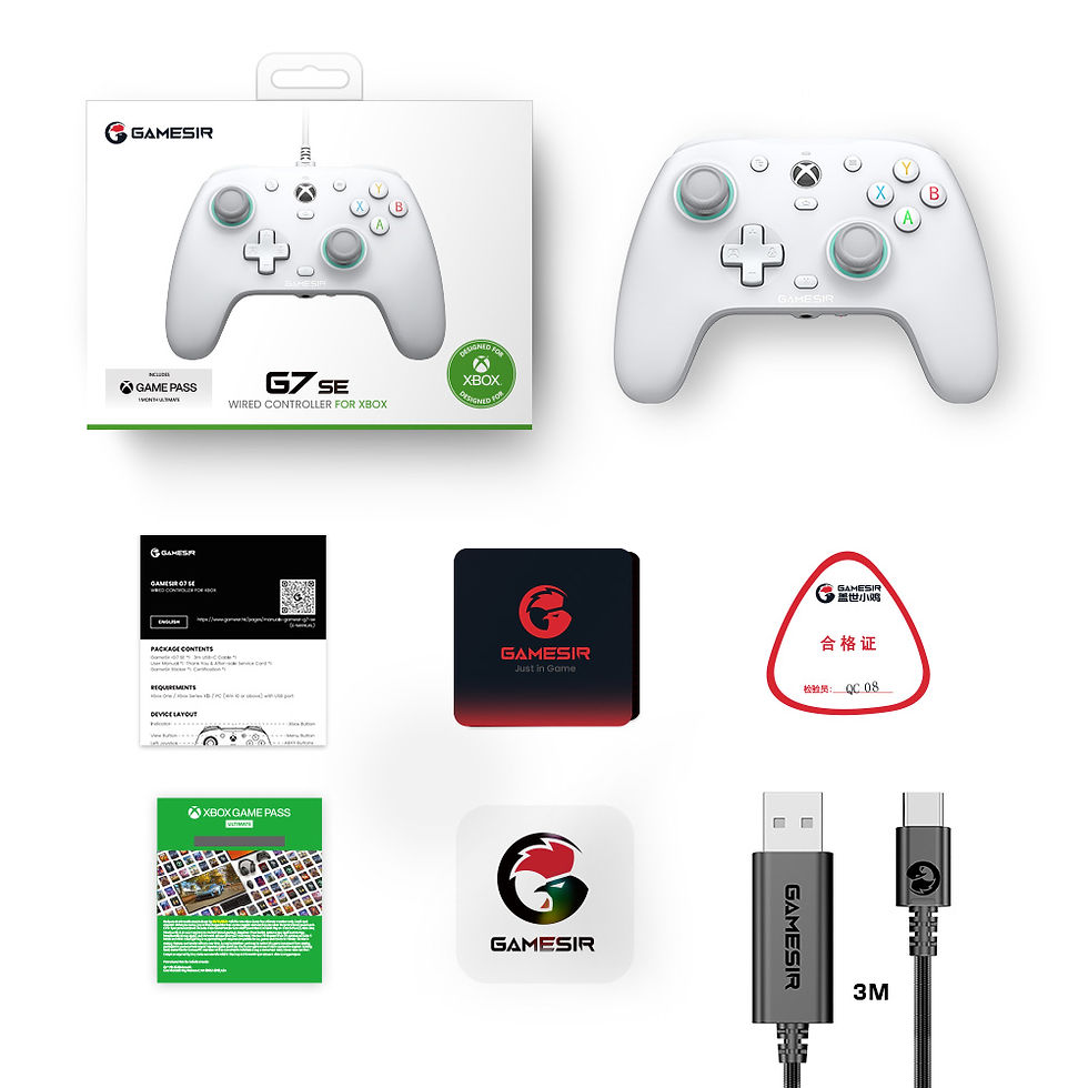 Thumbnail: GameSir G7 SE Xbox Gaming Controller Wired Gamepad for Xbox Series X, Xbox Serie