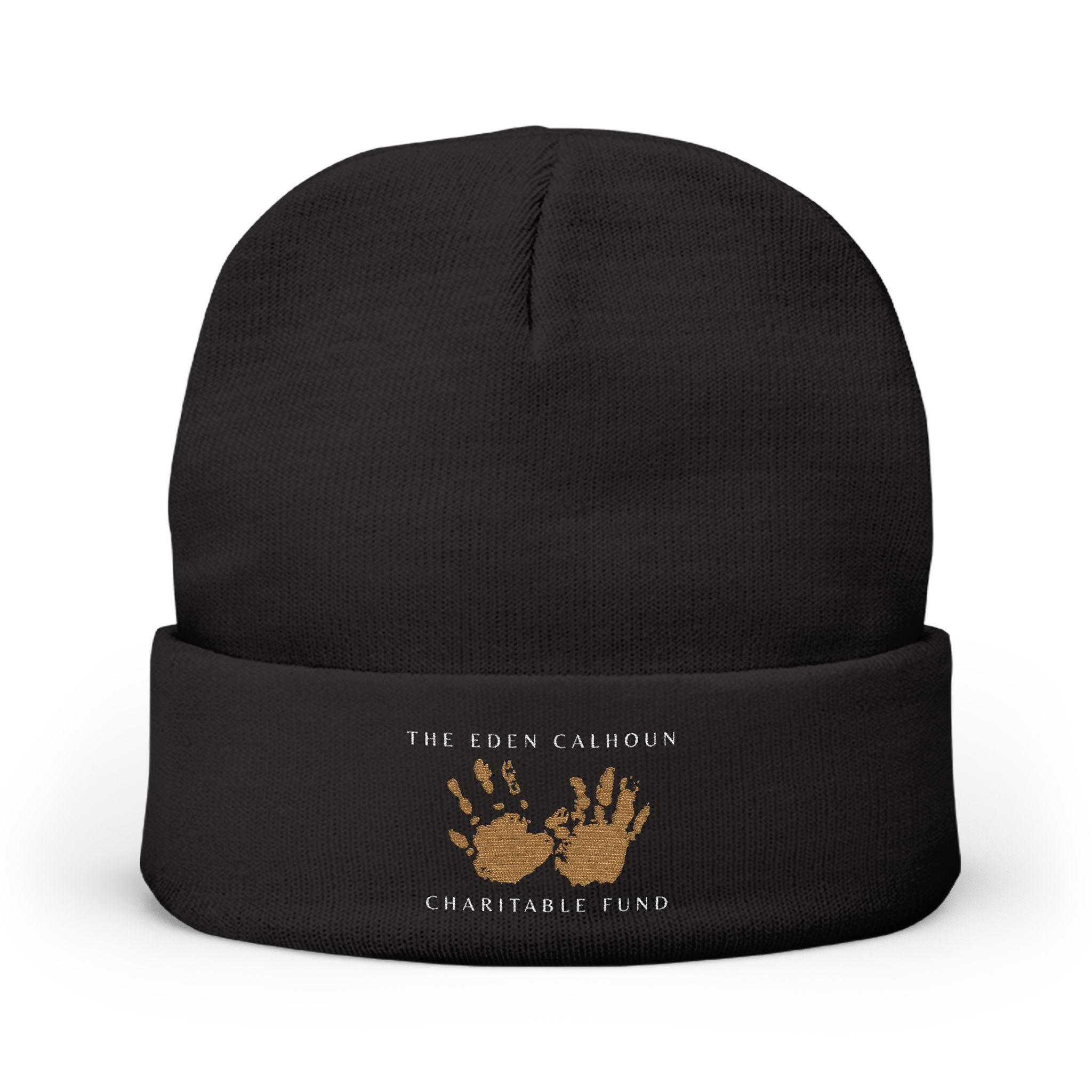 ECCF Embroidered Knit Beanie