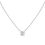 Thumbnail: 1ct Round Cut Solitaire Diamond Necklace