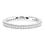Thumbnail: Elara 2mm Comfort Fit Channel Round Cut Diamond Eternity Ring