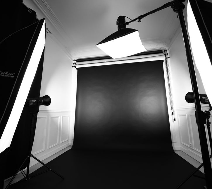 image studio photo noir et blanc