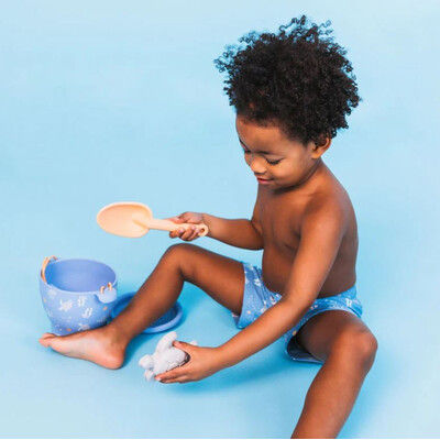 Thumbnail: Silicone beach bucket ser Dino 
