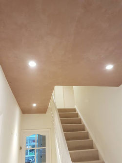 Plastered Hall Way