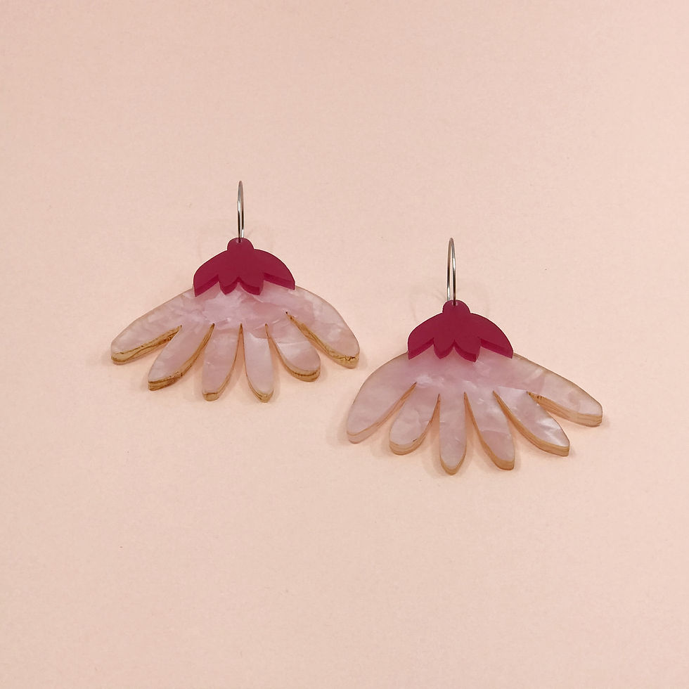 Thumbnail: Sigrid Grande Flora Earrings