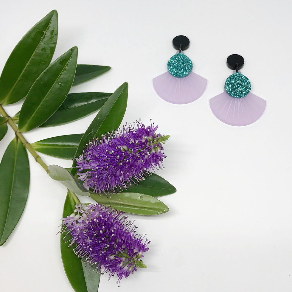 Thumbnail: Thistle Drop Earrings