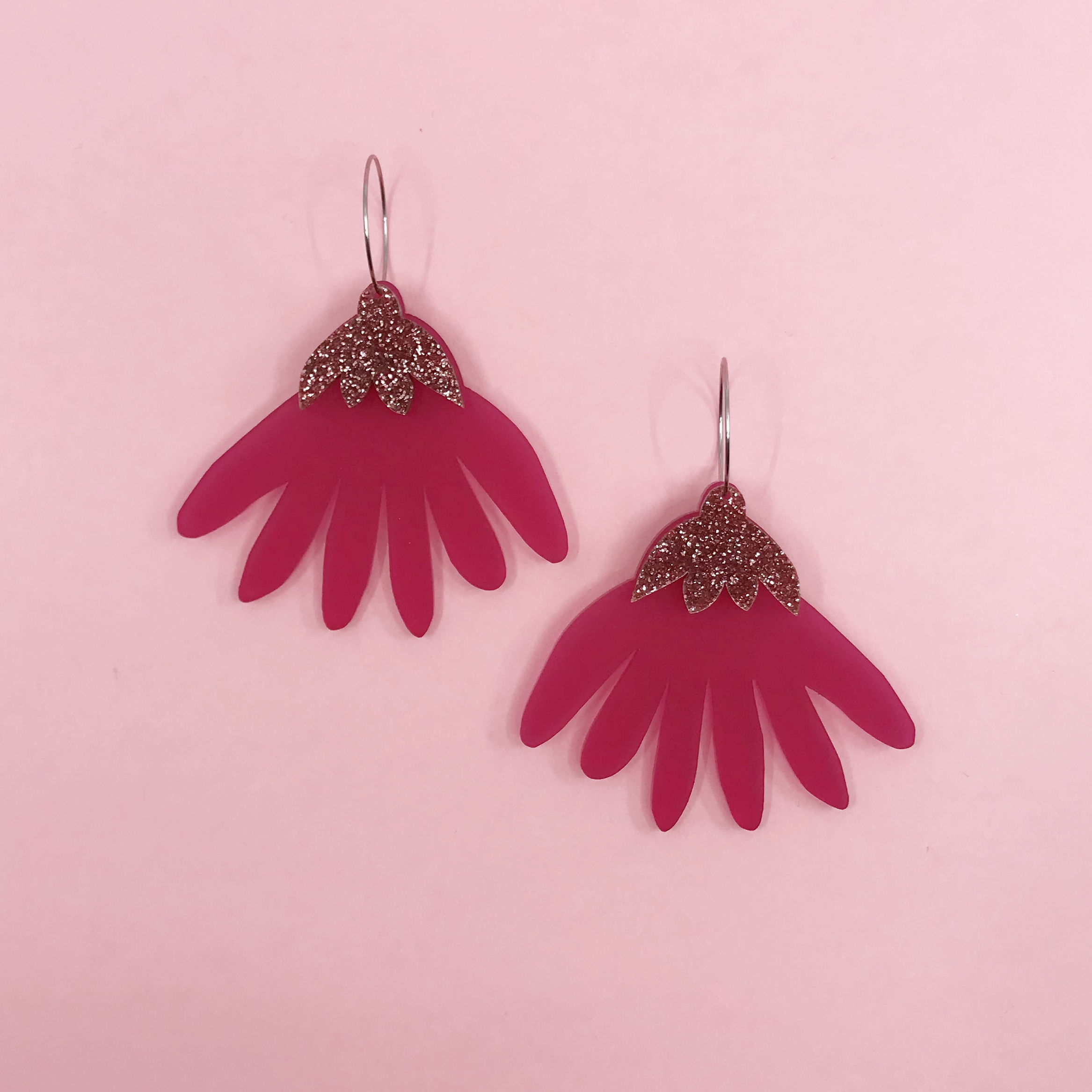 Hilda Grande Flora Earrings