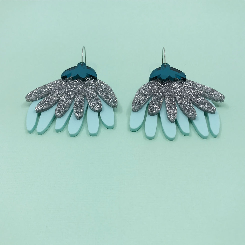Thumbnail: Ebba Mega Flora Earrings