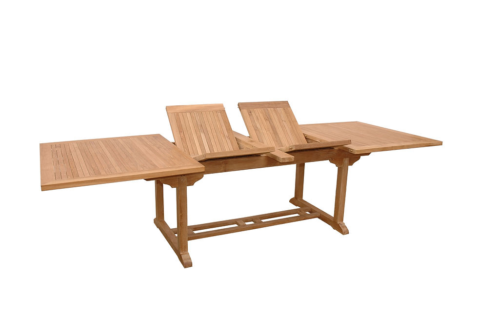 Thumbnail: Valencia 117" Rectangular Double Extension Table