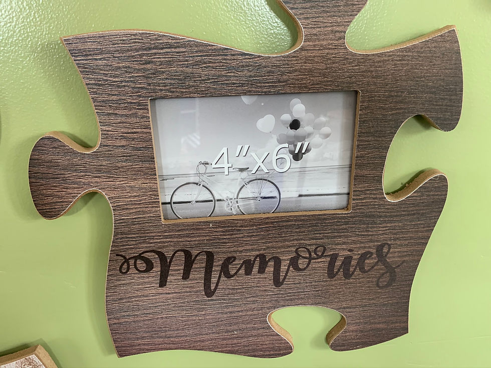Thumbnail: Wall Decor, Puzzle Picture Frame