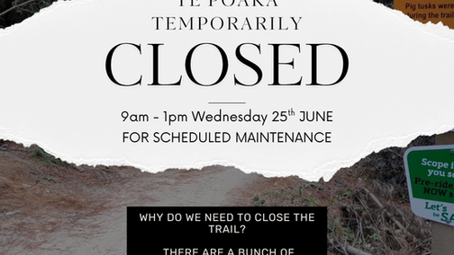 TE POAKA TEMP CLOSURE - 25TH JUNE 2025