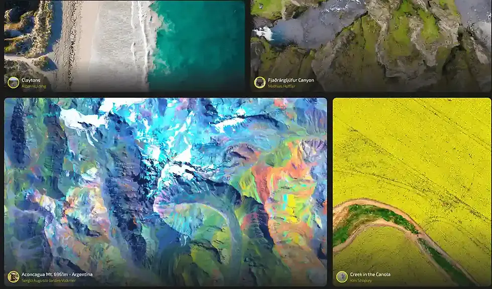 Earth as Art: Uzaydan Sanat Sergisi