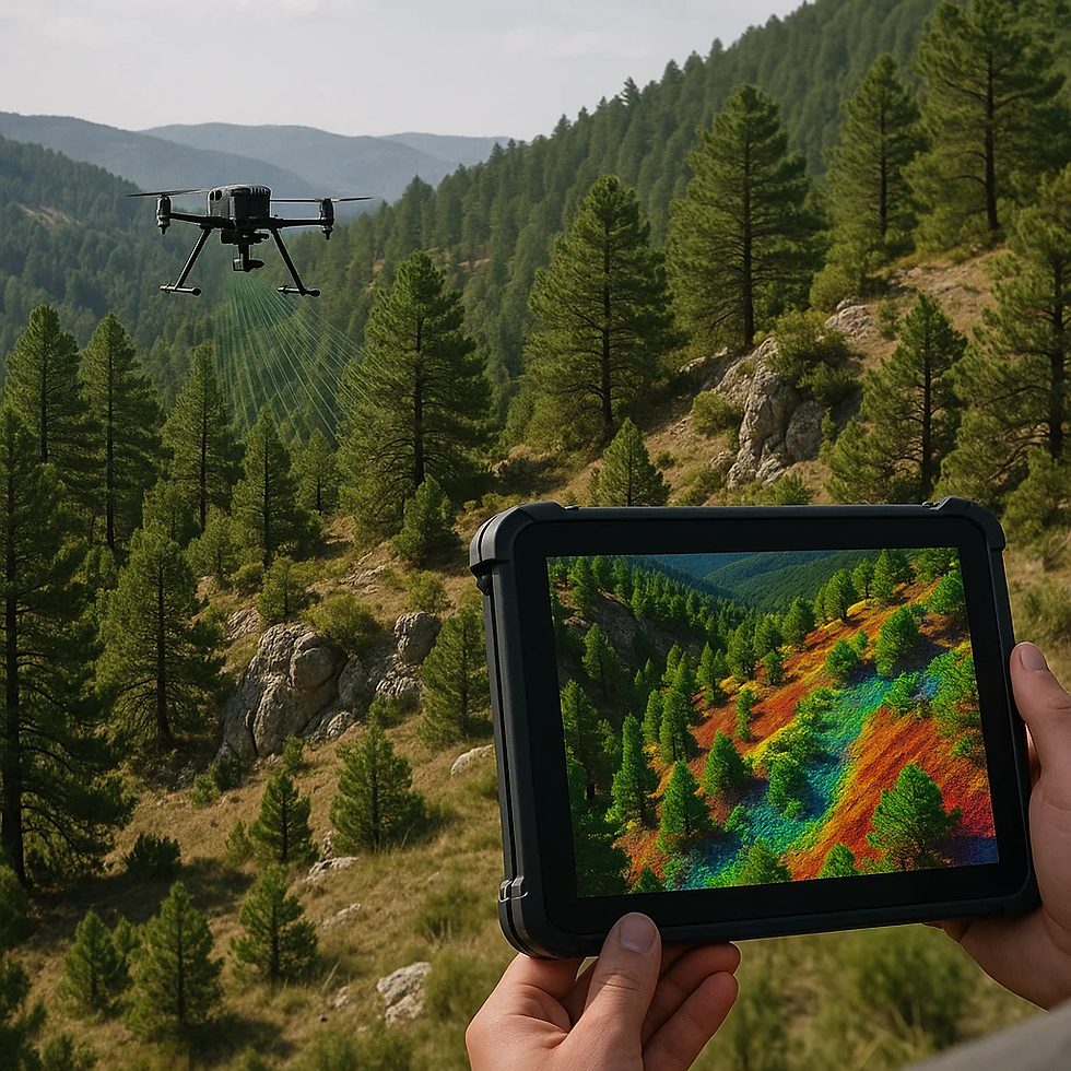 topografya haritası şekilleri